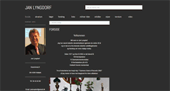 Desktop Screenshot of janlyngdorf.dk